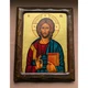 Грецька писана ікона Ісус Христос Спаситель 24×30 см - зображення 3