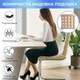Надувна ортопедична подушка для сидіння Supretto протипролежнева, 42x42 см (9487_0001) - зображення 6