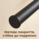 Тримач для паперових рушників Everon MK-KHP01S самоклеючий, чорний матовий, нержавіюча сталь - изображение 4