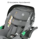 Автокресло-бебикокон EL CAMINO i-FIX (ME 1110 Simply Gray) - изображение 8