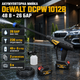 Мойка высокого давления DeWalt DCPW1012B 48 В аккумуляторная 26 бар ручная 6 А·ч минимойка 230 л ч портативный очиститель со шлангом 5 м пеногенератором для автомобиля брусчатки двора мебели дома 2 батареи - изображение 1