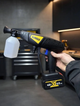 Мойка высокого давления DeWalt DCPW1012B 48 В аккумуляторная 26 бар ручная 6 А·ч минимойка 230 л ч портативный очиститель со шлангом 5 м пеногенератором для автомобиля брусчатки двора мебели дома 2 батареи - изображение 7