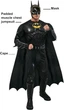 Карнавальный костюм Rubies Batman Deluxe Costume (The Flash Movie) Бэтмен мужской размер M черный комбинезон с аксессуарами - изображение 2
