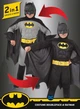 Карнавальний костюм Ciao Batman Бетмен чорний з жовтими елементами з м'язами (наповнювачами) 3-4 роки - зображення 2