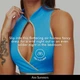 Карнавальный костюм Ann Summers стюардесса голубой с золотистым размер M платье с шляпкой для маскарада и ролевых игр с вырезом на груди - изображение 3