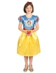 Карнавальний костюм Білосніжки для дівчаток Snow White жовто-синій, розмір 7 - 8 років (124 - 136 см) - зображення 1