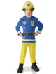 Дитячий карнавальний костюм пожежника Сэма Fireman Sam синій жовтий, розмір 2–3 років (83–97 см) - зображення 1