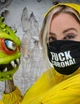 Маска на нос для взрослых чёрный - изображение 2