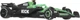 Kolekcjonerski bolid Mattel Hot Wheels Premium Formula 1 2025 Kick Sauber JKD89 (194735347957) - obraz 3