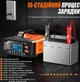 Інтелектуальний Зарядний Пристрій FOXSUR 12V/24V 20A/10A для Акумулятора Автомобіля, Мотоцикла, AGM, GEL, LiFePO4, з Режимом Відновлення та Десульфатації - изображение 5