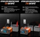 Інтелектуальний Зарядний Пристрій FOXSUR 12V/24V 20A/10A для Акумулятора Автомобіля, Мотоцикла, AGM, GEL, LiFePO4, з Режимом Відновлення та Десульфатації - изображение 6