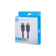 Кабель мультимедийный DisplayPort M to DisplayPort M 3.0m V1.2 4K60Hz black HP (HP_DHC-DP01-3M) - изображение 4