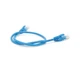 Патч-корд литий RITAR, UTP, RJ45, Cat.5e, 0,25m, синій, Cu (мідь) - изображение 2