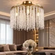 Люстра стельова кришталева класична Light House SRS-20797/5 COP мідь - зображення 1