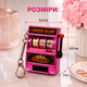 Карманный брелок-игрушка «Однорукий бандит» Lucky Slot - мини игровой автомат Чикаго для ключей и сумки, розовый - изображение 3