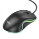 Проводная мышь Hoco GM19 RGB- чорний - изображение 3