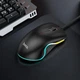Проводная мышь Hoco GM19 RGB- чорний - изображение 5