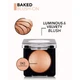Рум'яна запечені Flormar Baked Blush-On №043 Насичений карамельний блиск, 4 г - изображение 4