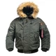 Аляска N-2B Old School хакі 2XL - изображение 8