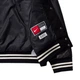 Бомбер чоловічий Nike Authentics Varsity M Чорний FD7845-010 - зображення 4