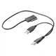 Перехідник USB 2.0 to Slimline SATA 13 pin Cablexpert (A-USATA-01) - зображення 2