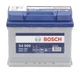 Автомобильный аккумулятор BOSCH 60Ah/540A/P+ S4 S4 005 (BS 0092S40050) - изображение 1