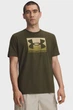 Чоловіча темно-зелена футболка UA M BOXED SPORTS UPDATED SS Under Armour LG 1386793-308 - изображение 1