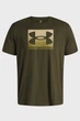Чоловіча темно-зелена футболка UA M BOXED SPORTS UPDATED SS Under Armour LG 1386793-308 - изображение 3