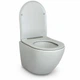 Подвесной безободковый унитаз VBI Vulcano Tornado light grey matt VBI-020421 - изображение 4