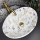 Умывальник VBI Parma S накладной 36x27 см marble white glossy VBI-011031 - изображение 5