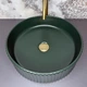 Умывальник VBI Brindisi M накладной 40x40 см emerald VBI-014105 - изображение 2