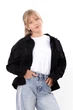 Дитяча джинсова куртка для дівчинки NoBrand 152 Чорний (p-20936-252426) - изображение 2