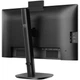 TFT 23.8" Philips 24B2N3200JH, IPS, 120Гц, VGA, HDMI, DP, USB-hub, cam, HAS, Pivot, колонки, чорний (24B2N3200JH/00) - зображення 4