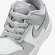 Кросівки дитячі Nike Dunk Low (Tde) 23.5 Білий FB9107-123 - зображення 8