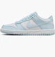 Кроссовки детские Nike Dunk Low Glacier Grade School Lifestyle Shoe Light Blue/White 3.5Y FB9109-105 - изображение 1