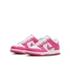 Кроссовки детские Nike Dunk Low Gs Pink/White 38.5 Білий FB9109-102 - изображение 2