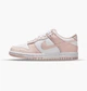 Кроссовки детские Nike Dunk Low Gs White/Pink 38.5 IF6172-100 - изображение 1