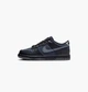 Кроссовки детские Nike Dunk Low Black/Blue 36.5 HQ3815-001 - изображение 1