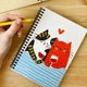 Блокнот Sketchbook (прямокут.) Солодкі лінощі разом - изображение 2