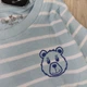 Пижама для мальчика Kuniboo в рубчик хлопковая BS001654 размер 110-116 - изображение 5