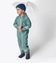 Дождевик-комбинезон для мальчика Kuniboo водонепроницаемый на флисе BS001677 размер 74-80 - изображение 2