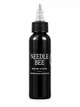 Черный пигмент NEEDLE BEE Tattoo Ink для тату 30 мл черная краска для татуировки профессиональный пигмент для работы мастера тату подходит для нанесения контуров деталей и создания насыщенных черных рисунков на коже (F15) - изображение 1