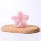 Крабик-зажим Hawaiian flower ANbeauty заколка для волос 8 см Пудровый (AN0103785) - изображение 2