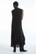 Сукня жіноча COS fringed panelled wool midi dress 1207424001 XS Чорний - зображення 5