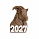 Силіконовий молд Символ 2027 року - зображення 2