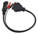 Переходник OBD 2 с 3 pin на 16 pin Fiat Lanceia Chery Amulet - изображение 3