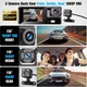 Автомобильный видеорегистратор A22 на 3 камеры с Full HD, Wi-Fi и камерой заднего вида - изображение 8
