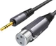 Аудиокабель CHOSEAL QS3555T5 3.5 мм — XLR, 5 м - изображение 1