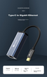 Мережевий адаптер Biaze ZH106 / USB Type-C / Gigabit Ethernet - зображення 2
