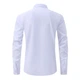 Классическая мужская рубашка с длинным рукавом SlimFit, белая, размер XL/2XL - изображение 6